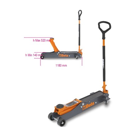 Beta Hydraulic Jack, 3T Long Version 30330030